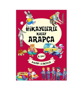 8. Sınıf Hikayelerle Kolay Arapça (8 Kitap + 2 Aktivite)