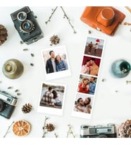 Mini Pola Kart Fotoğraf Baskı 6x9 cm - 16 Adet