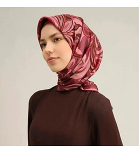 Armine E25YA9323D0283 Dj Saf İpek Eşarp 9323D (T)