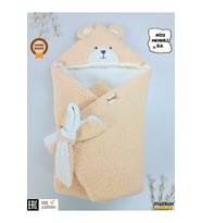 KIŞLIK KALIN KIZ ERKEK BEBEK BATTANİYESİ & DIŞ KUNDAK WELSOFT PELUŞ - AYICIK KULAKLI
