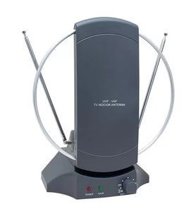 Uhf-Vhf Renkli Elektrikli Tv & Fm Üstü Anten Dt-101