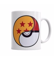Dragon Ball x Pokemon Kupa Bardak Porselen