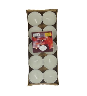 Tealight Mum 10 Lu Özel Günler İçin Mum Yuvarlak Mum