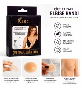 ÇİFT TARAFLI ELBİSE BANDI -101