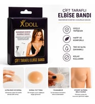 ÇİFT TARAFLI ELBİSE BANDI -101
