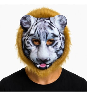 Mey İthalat® Sarı Yeleli Benekli Leopar EVA Maske