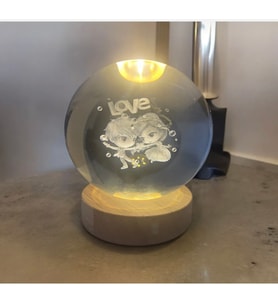 Love kız erkek sevgili figürlü XXL BOY USB girişli (Günışığı)