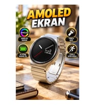 AMOLED Ekranlı Akıllı Saat – 10 Güne Kadar Pil ve Torch Işığı