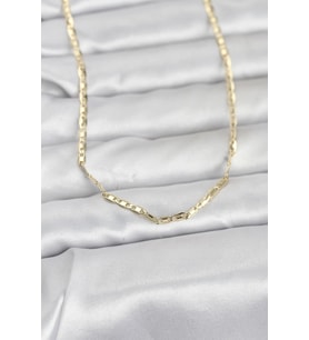 CM 14K Gold Renk Gemici Zincir Model 60 cm Kadın Kolye TJ-BKO10968
