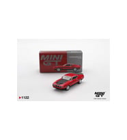 BL 1122 minigt Ford Mustang Mach1 1971 Race Kırmızı 1/64 Model Araba