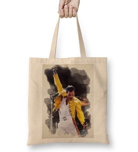 Freddie Mercury 018 Bez Çanta Uzun Saplı