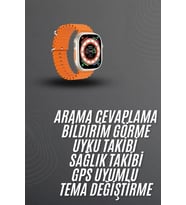 Akıllı Saat Arama Cevaplayan Bildirim Görme Yeni Nesil Bluetooth Bağlantılı