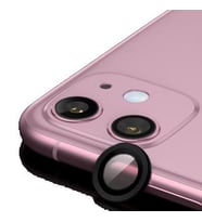 Zore iPhone 11 ile Uyumlu Metal Kamera Koruyucu Siyah