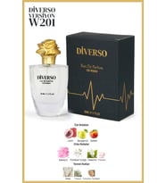 DİVERSO W201 KADIN PARFÜM EDP 50 ML ÇİÇEKSİ & MEYVELİ  T.C. Sağlık Bakanlığı ÜTS KAYITLI