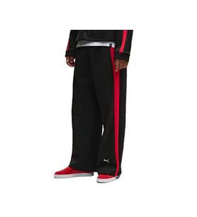 Puma FERRARI T7 TRACK PANT Erkek Günlük Eşofman Altı 63705601 Siyah