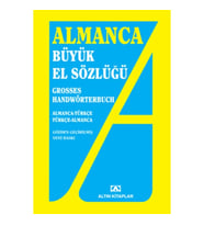 Almanca Büyük El Sözlüğü