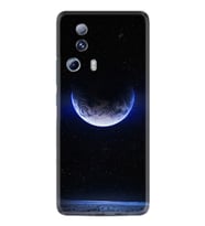 Xiaomi 13 Lite Kılıf Resimli Desenli Silikon Platinium Series Midnight Moon 1802