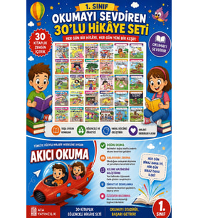 1.Sınıf Okumayı Sevdiren 30 lu Hikaye Seti+ Hızlı Okuma