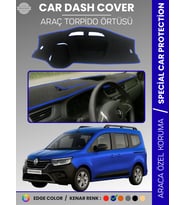 RENAULT KANGOO EXPRESS (2021-2024) Torpido Örtüsü Ön Göğüs Koruma Torpido Koruma Araca Özel Tam Uyum