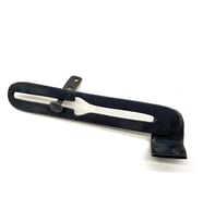 Antika Tarz Dekoratif Pirinç Vasistas Makas - 155x24 mm, Oksit
