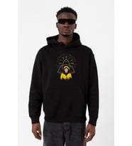 Dark Jonas Sic Mundus Creatus Est Siyah Erkek 3ip Kapşonlu Sweatshirt