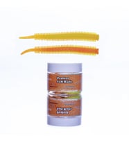 Pandora Perfect Soft Baits Sandworm 7cm Kavanozlu LRF Silikonu Lemon and Orange