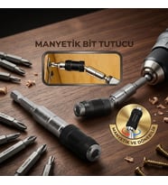 Manyetik Bit Tutucu - Mafsallı - Döner Başlık