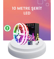 10 Metre Telefon Kontrollü Smart Şerit Led USB RGB Kumandalı