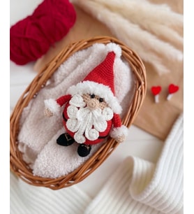 yılbaşı hediyesi organik cüce santa oyuncak