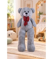 Pandamkee 140 Cm Sevgiliye Özel Hediyelik Ayı (Gri)