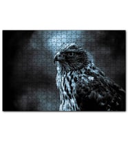 Cakapuzzle Atmaca Yakın Çekim  Puzzle Yapboz MDF (Ahşap) (120 Parça)