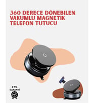Evrensel Uyumlu Manyetik Araç Telefon Standı – Dayanıklı Alüminyum Gövde - Lisinya