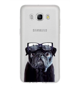 PrintiFy Samsung Galaxy J5 2016 ile Uyumlu 1mm Slim Fit Köpek 3 050f Baskılı Şeffaf  Kılıf