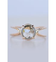 TRİNOME AKUAMARİN TEK TAŞ YÜZÜK - AK928