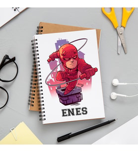 Daredevil Defteri Kişiye Özel