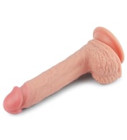 Esnek Bükülebilir Yumuşak 21 Cm Yumuşak Dokuya Sahip Belden Bağlamalı Penis 