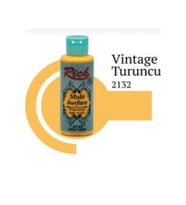 Rich Multi Surface Akrilik Boya 120 cc - 2132 Vintage Turuncu (Karışık)