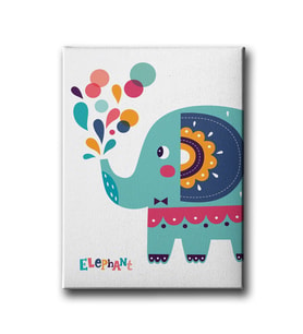Elephant  Canvas Tablo MİND713