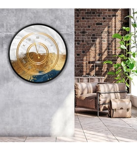 Kanvas (Ahşap) Duvar Saati - 70 cm