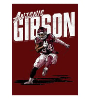 Antonio Gibson Tablo Ahşap Poster Dekoratif