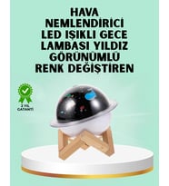 Projektör Işığı Bulunan Usb Bağlantılı Mini Aromaterapi Destekli Hava Nemlendirici