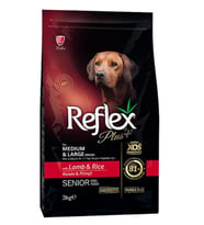 Reflex Plus Kuzulu Senior Yaşlı Köpek Maması 3 Kg (Kahverengi)