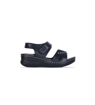 Moda Ayakkabı 154 Siyah Kadın Yazlık Sandalet Ayakkabı