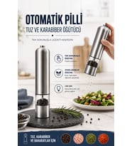 Paslanmaz Baharat Değirmeni Hızlı Otomatik Öğütme Sistemi