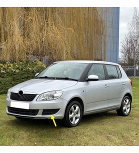 Skoda Fabia 2 2011-2014 Ön Tampon Sol Sis kapağı Sissiz 5J0807367A