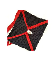 Zarf Siyah Örgü Çanta