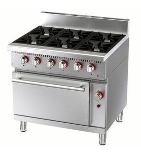 Vital GKF8030 VITAL 900 SERİES GKF8030 4 BRÜLÖRLÜ GAZLI FIRINLI KUZİNE