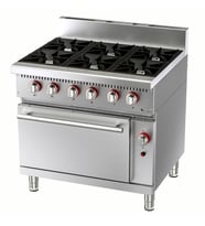 Vital  GKF8030 VITAL 900 SERİES GKF8030 4 BRÜLÖRLÜ GAZLI FIRINLI KUZİNE