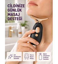Yüz ve Göz Altı Masaj Cihazı – Kırışıklık Karşıtı & Nemlendirici Etki Destekli