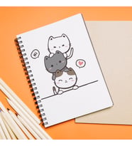 Kedi  Tasarımlı Defter